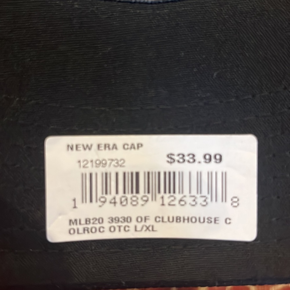 Colorado Rockies New Era 39Thirty Hat - Size L-XL - Picture 7 of 7
